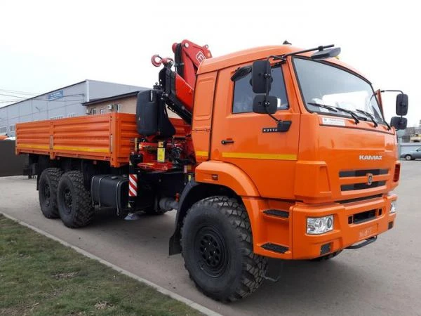 Фото Камаз 43118 с кму Fassi F215