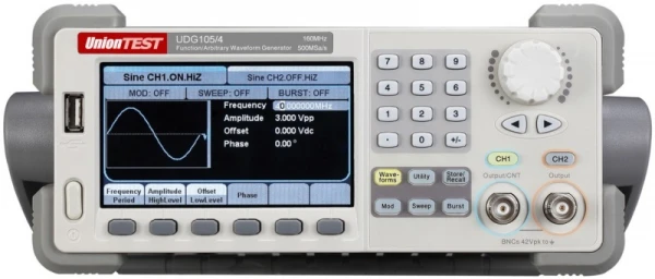 Фото UnionTest UDG105/2 Генератор сигналов