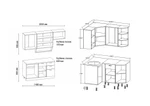 Фото №4 Кухня ВЕНЕЦИЯ-2 УГЛОВАЯ. Варианты правый, левый