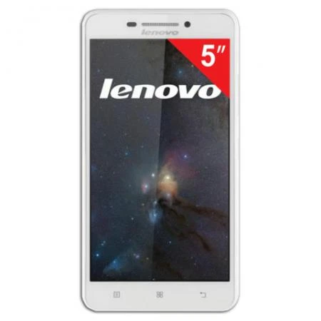 Фото Смартфон LENOVO A5000, 5", 2 SIM, 3G, 2/8 Мп, 8 Гб, microSD, белый, пластик