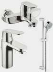 фото Grohe Eurosmart Cosmopolitan 116938 Комплект смесителей для ванной комнаты, хром | интернет-магазин сантехники Santehmag.ru