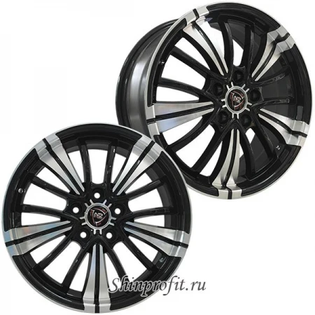 Фото NZ Wheels SH649 6.5x16/5x112 D57.1 ET50 BKF