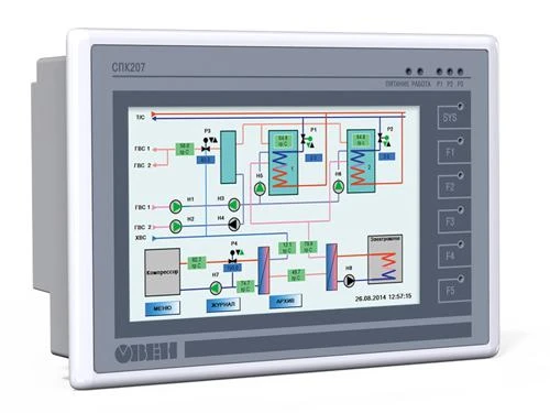 Фото СПК207-220.03.00-CS-WEB Панельный программируемый логический контроллер
