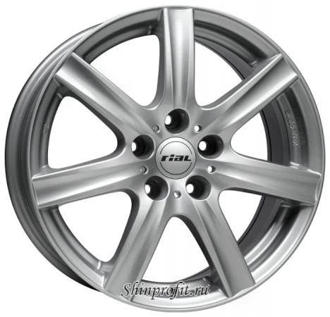 Фото RIAL Davos 7x16/5x115 D70.2 ET38 Polar Silber