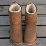 фото Покупка австралийских овец меха ugg сапоги 5825 короткие сапоги угги женщина шерсти сапоги мальчиков размер пакета почты