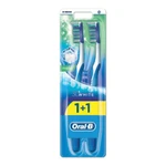 фото Зубные щетки ORAL-B (Орал-Би) 3D White, комплект 2 шт., "Свежесть", средняя