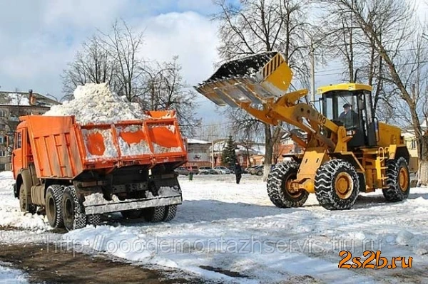 Фото Уборка ,чистка и вывоз снега