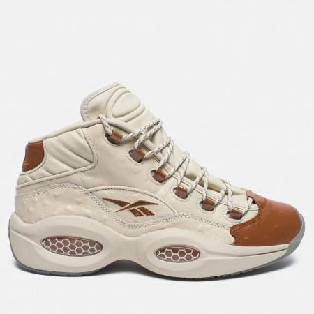 Фото Reebok x Sneakersnstuff Question Mid Paper White/Brown Malt