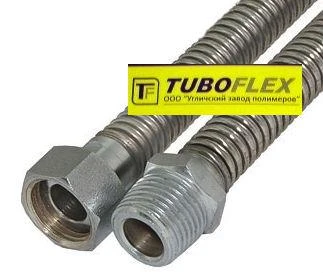 Фото Гибкая сильфонная подводка для газа TUBOFLEX диаметр 1/2"