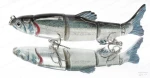 фото Воблеры Matzuo Doragon Minnow 4' (10 см.) Расцветка... SILVER MINNOW