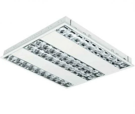 Фото Светильник потолочный 600x600 с параболическим отражателем - OSRAM DEDRA T5 DPB KIT 4x14W840 220-240V - 4008321366702