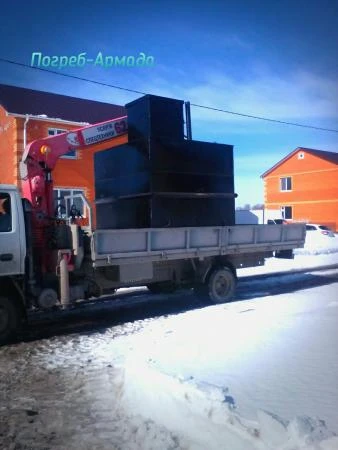 Фото Погреба из нового металла.