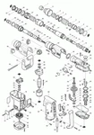 фото Makita Штифт 4 для HR4000C/HR4500C перфоратор Makita HR4500C рис.( 84)