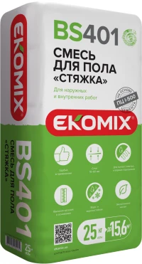 Фото Стяжка для пола "Ekomix" BS 401 25 кг.