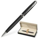 фото Ручка шариковая PARKER "Sonnet Matte Black CT", корпус матовый черный, хромированные детали, S0818140