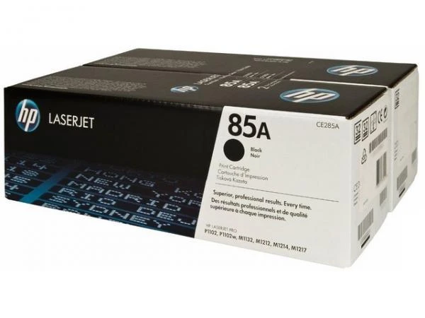 Фото HP 85A Black Dual Pk LJ Toner Cartridge