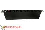 фото Hyperline SHT19-8SH-S-IEC Блок розеток