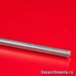 фото Шпилька нержавеющая М14 сталь А4 L= 2 м DIN 976