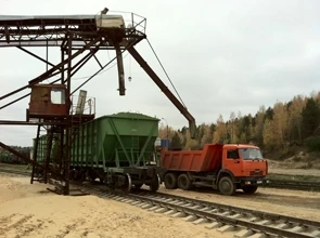 Фото Кварцевый песок оптом