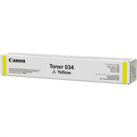 Фото Расходные материалы Canon Toner 034 Yellow