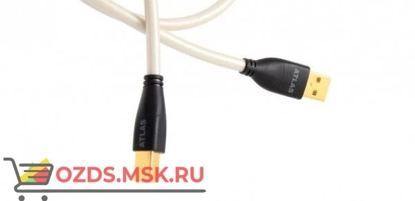 Фото Кабель Atlas Element с разъемом  USB sc, A — B. 2.0 метра