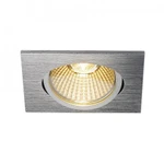 фото NEW TRIA 68 LED SQUARE SET светильник с COB LED 9ВТ (12Вт), 3000К, 800lm, 38°, с бл. питания, алюмин | 114396 SLV