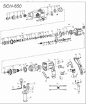 фото Stayer Штифт фигурный перфоратора Stayer SCH-650(рис.17)