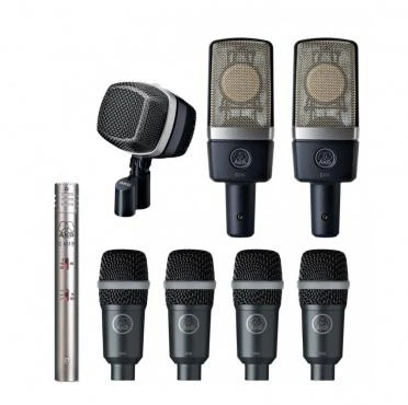 Фото Комплект микрофонов для ударных AKG Drumset Premium