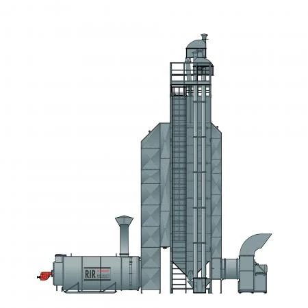 Фото Шахтные зерносушилки RIR-C производительность от 5 до 30 т/ч