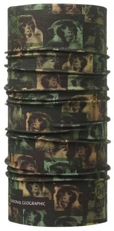 Фото Бандана BUFF NATIONAL GEOGRAPHIC HIGH UV BUFF® MONKEYS GREEN