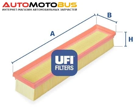 Фото Фильтр воздушный двигателя UFI 30.181.00