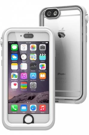 Фото Catalyst Водонепроницаемый чехол Catalyst Waterproof для iPhone 6/6S (White/Mist Gray)