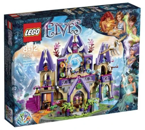 Фото Lego Дания Конструктор Lego Elves 41078 Skyra's Mysterious Sky Castle (Лего 41078 Небесный замок Скайры)