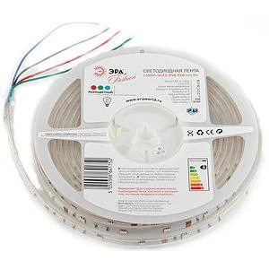 Фото Светодиодная лента ls5050-30led-ip65-rgb-eco-5m эра 641743 б0002344