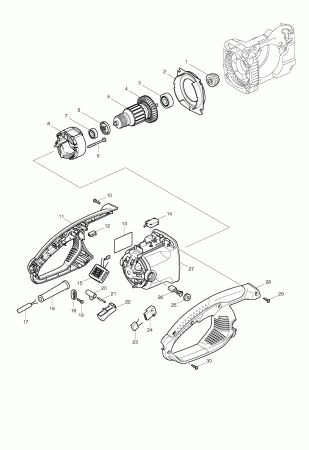 Фото Подшипник шариковый MAKITA 6301LLB якоря UC4030A