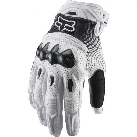 Фото Мотоперчатки Fox Bomber Glove White/Black M (03009-058-M)