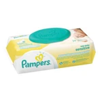 фото Салфетки влажные, 54 шт., PAMPERS (Памперс) "New Baby Sensitive", для нежного очищения