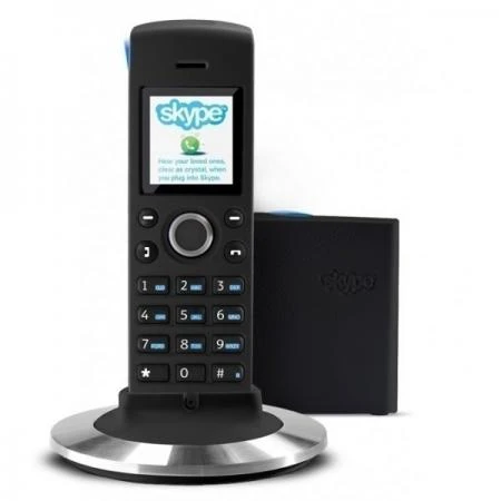 Фото DECT SKYPE телефон DUALphone 4088RU(черный)