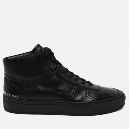 Фото Common Projects B-Ball High Leather Black