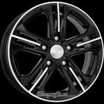 фото K&amp;K Trinity 6x15/5x108 D67.1 ET43 Алмаз черный