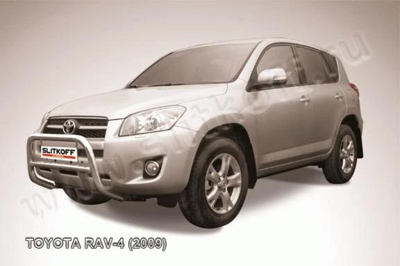 Фото Slitkoff Кенгурятник d57 низкий черный TOYOTA RAV-4 (2009)