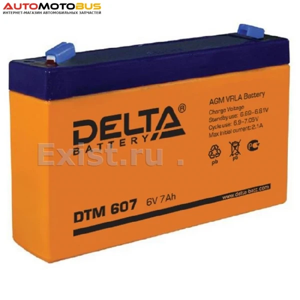 Фото Delta Battery DTM 607