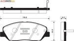 фото Комплект тормозных колодок Sangsin brake SP1246