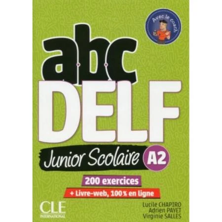 Фото ABC DELF Junior scolaire 2eme edition Niveau A2 - Livre + DVD + Livre-web