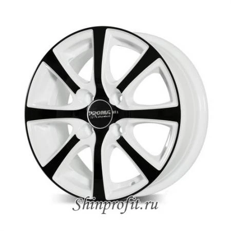 Фото Proma Колизей 6x15/4x100 D60.1 ET45 Черно-белый