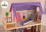 Фото №7 Домик из дерева для кукол 30 см, с мебелью 10 предметов, "Кайла" (Kayla dollhouse) (65092_KE)