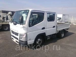 фото Грузовик двухкабинник бортовой MITSUBISHI CANTER кузов FBA20 год выпуска 2011 грузопод 2 тн пробег 183 т.км