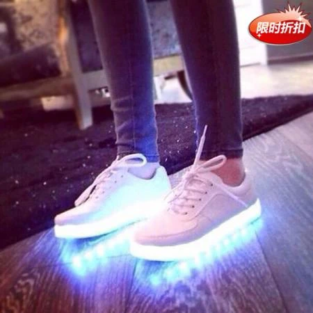 Фото Туфли 968 2015 New Shoes Simulation LED Shoes Women's Fashion Sneakers