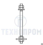 фото Болт анкерный фундаментный с плитой 2.1 ГОСТ 24379.1-80