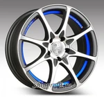 фото Racing Wheels H-480 6.5x15/4x98 D58.6 ET38 DDN-IBL F/P